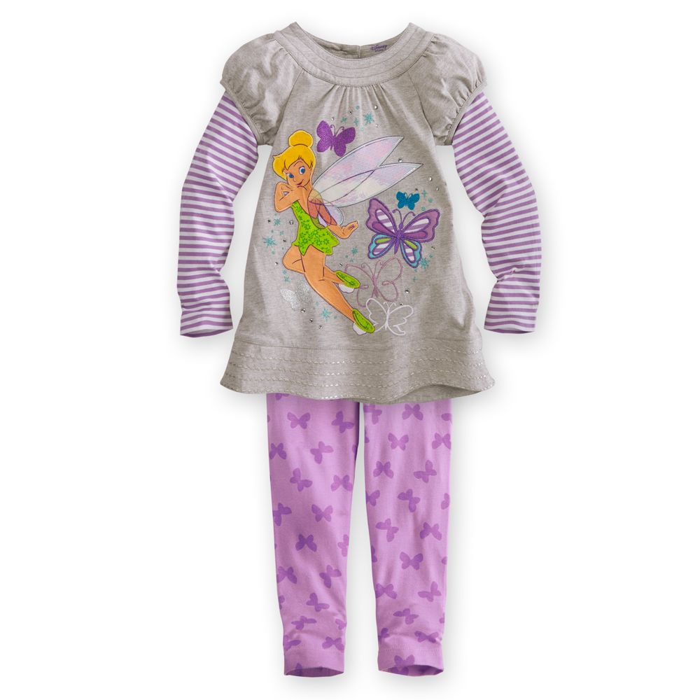 Tinker Bell Dress Set for Girls -- 2-Pc.