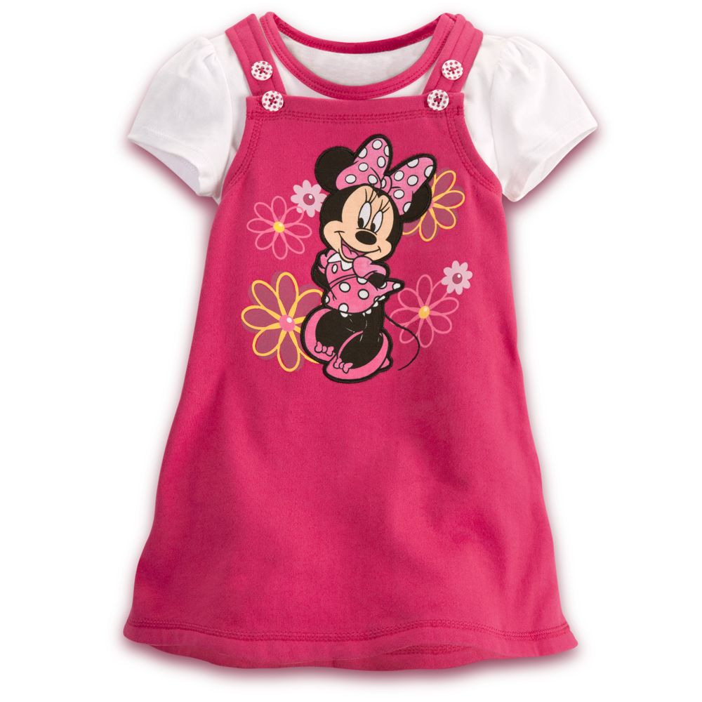 Minnie Mouse Jumper Set for Toddler Girls -- 2-Pc.