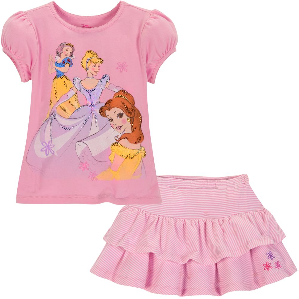 Disney Princess Skirt Set for Girls -- 2-Pc.