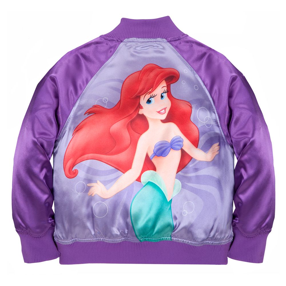 Personalizable Ariel Varsity Jacket for Girls