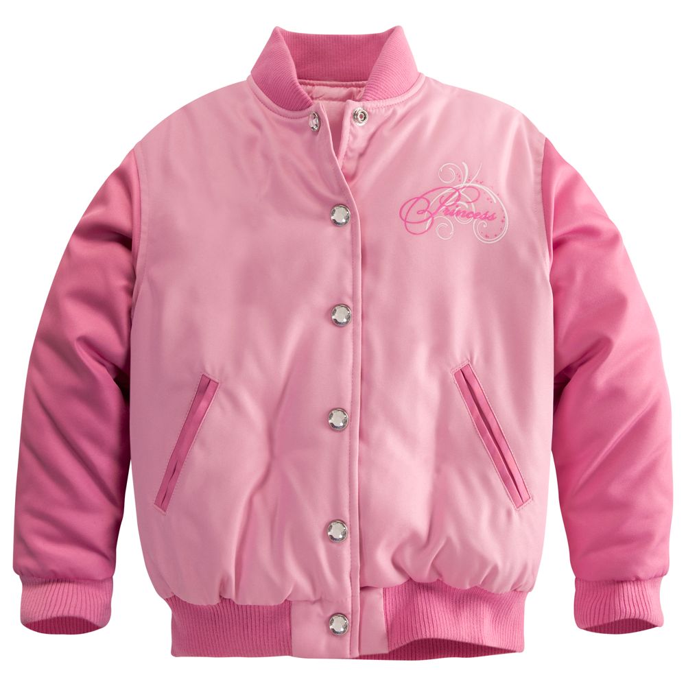 Personalizable Disney Princess Varsity Jacket for Girls