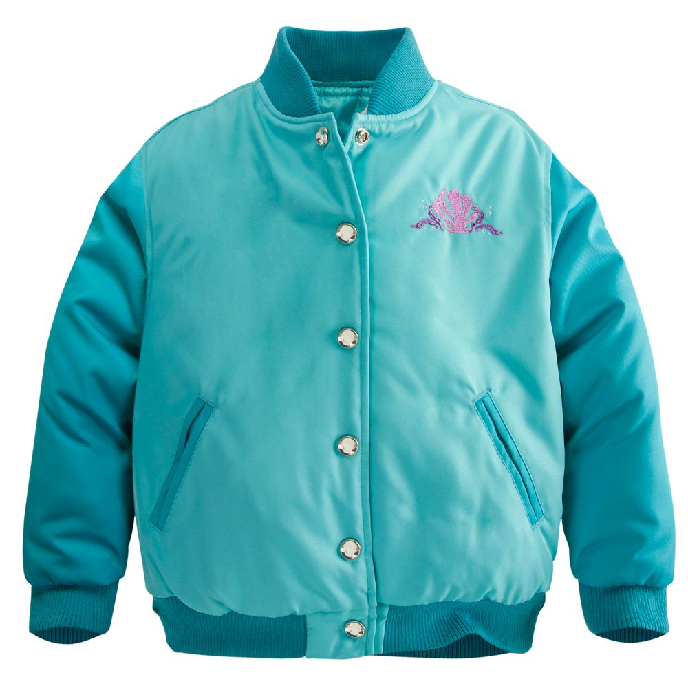 Personalizable Ariel Varsity Jacket for Girls
