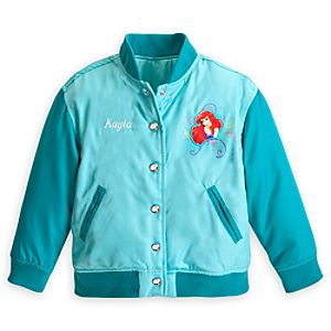 Ariel Varsity Jacket for Girls - Personalizable