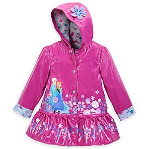 Anna and Elsa Rain Jacket - Frozen