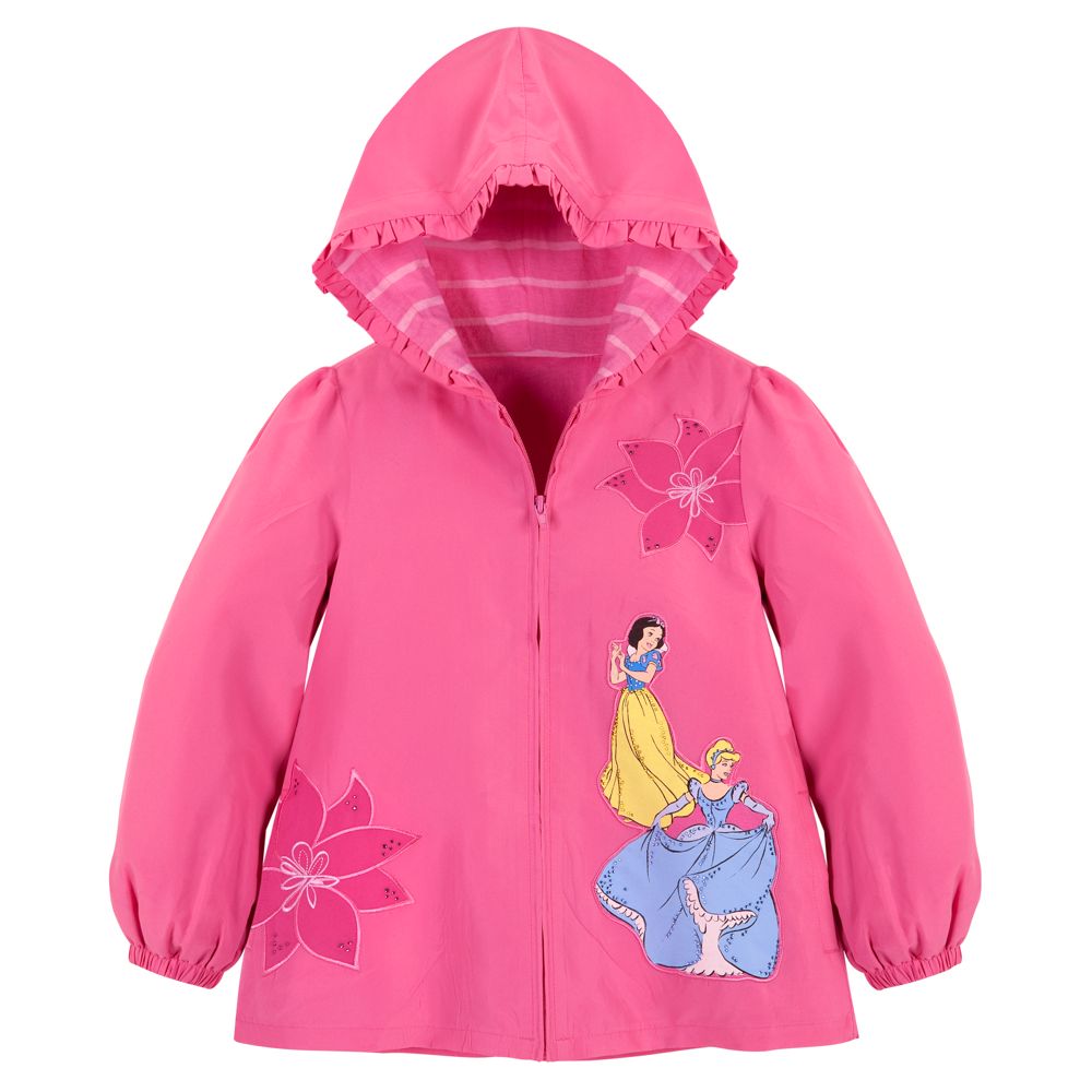 Personalizable Snow White and Cinderella Disney Princess Jacket for Girls