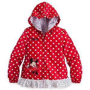 Minnie Mouse Jacket for Girls - Red - Personalizable