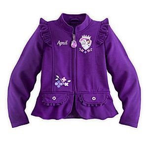 Sofia Ruffled Jacket for Girls - Personalizable