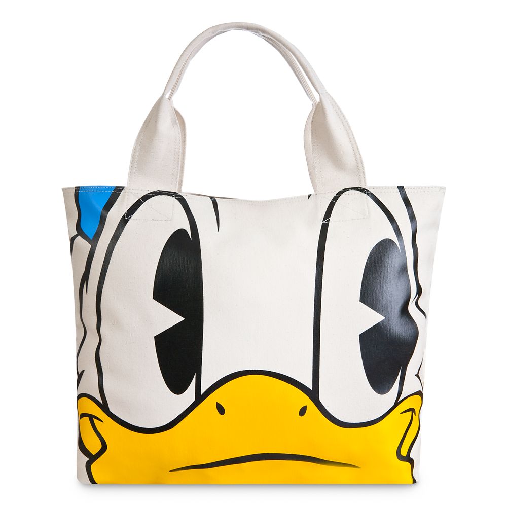 Donald Duck Face & Feet Tote Bag