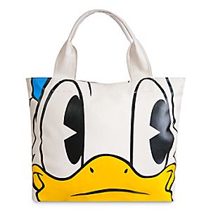 Donald Duck Face & Feet Tote Bag