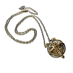 Alice Through the Looking Glass Chronosphere Necklace