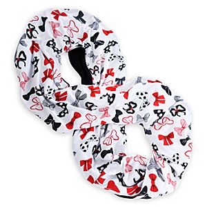 Minnie Mouse Bow Infinity Scarf for Women