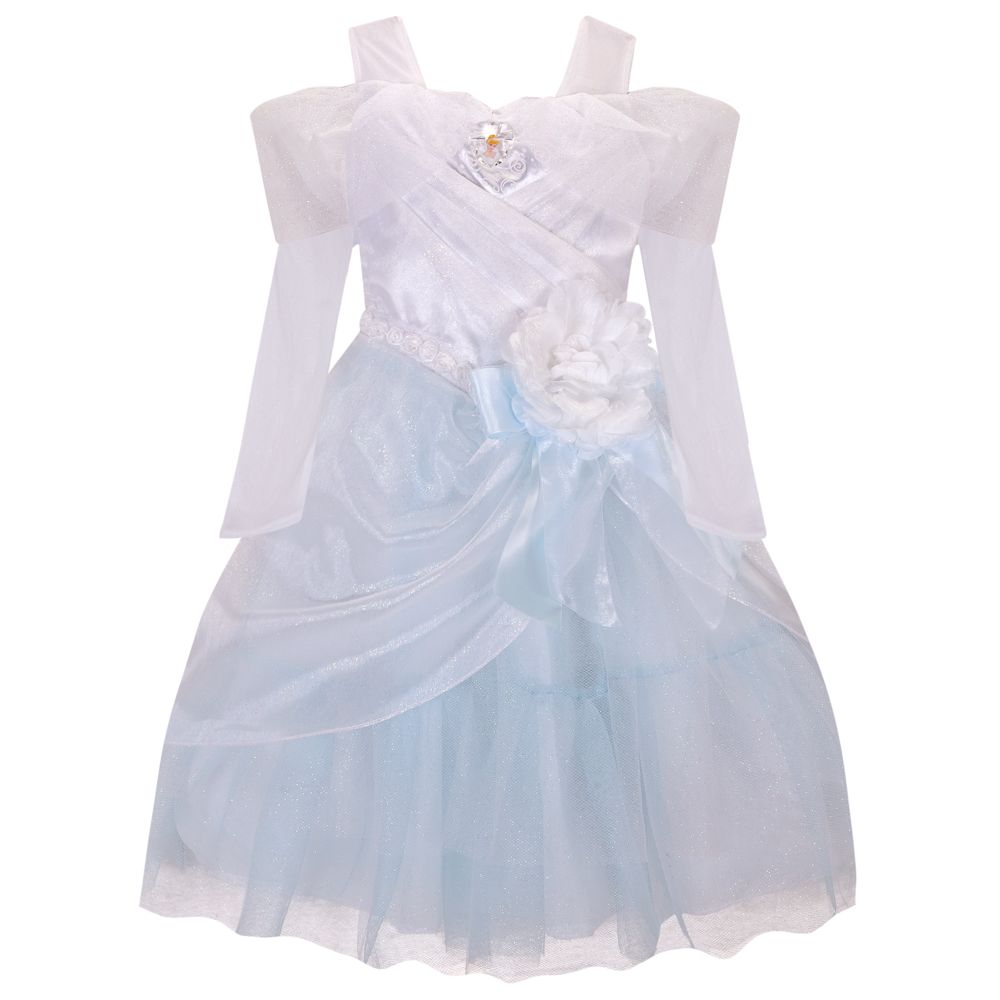 Disney Princess Wedding Cinderella Costume for Girls