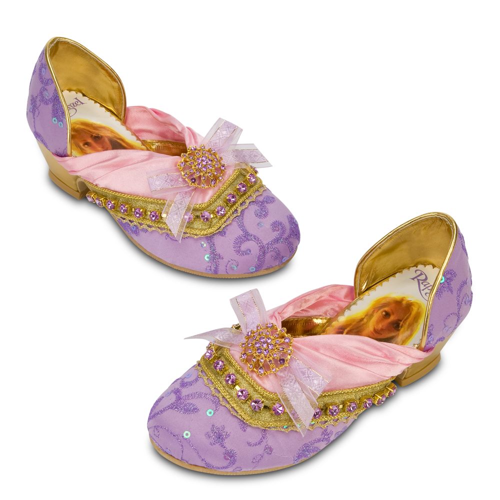 Deluxe Tangled Rapunzel Shoes for Girls