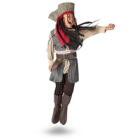 Captain Jack Sparrow Costume for Boys