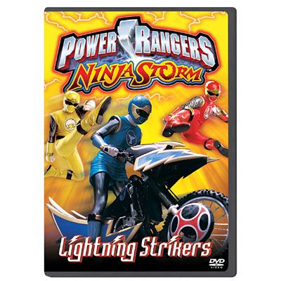 Power Rangers Ninja Storm: Lightning Strikers DVD
