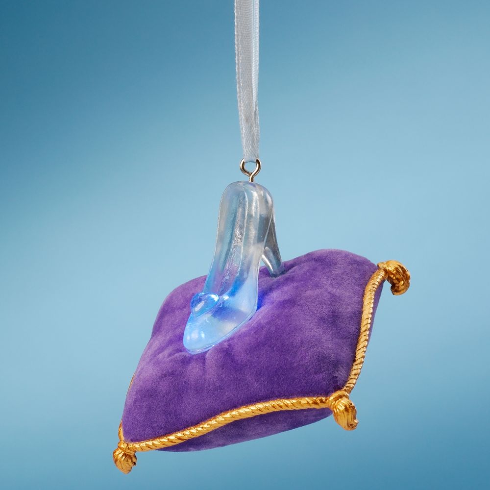 Light-Up Glass Slipper Cinderella Ornament
