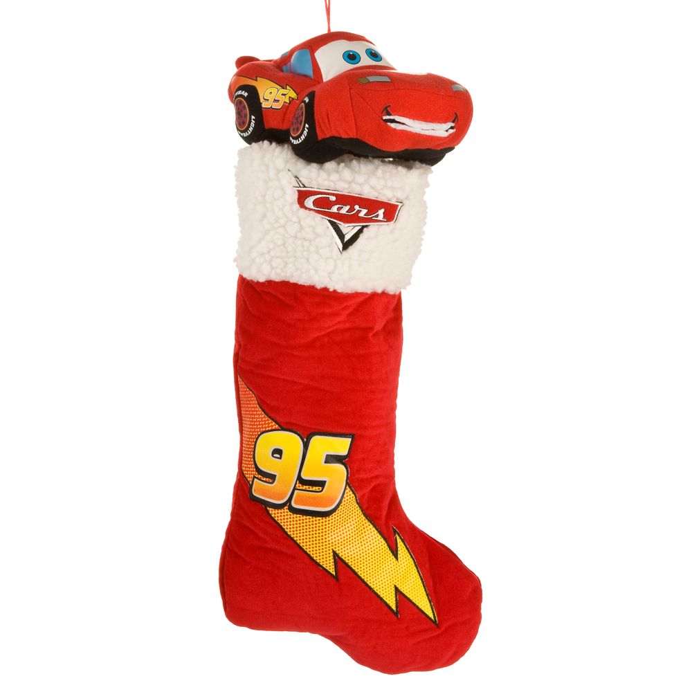 Animated Lightning McQueen Stocking