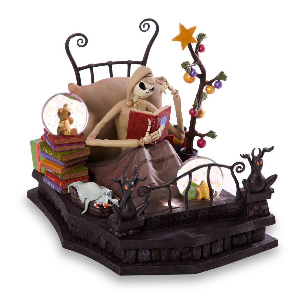 Bedtime Jack Skellington Snowglobe