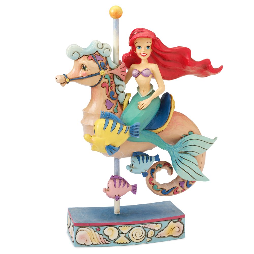 ''Princess of the Sea'' Carousel Ariel Figurine by Jim Shore