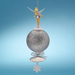 Personalized Glitter Tinker Bell Ornament