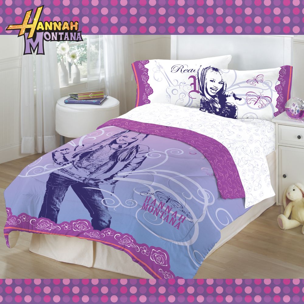 ''Ready to Rock'' Hannah Montana Comforter