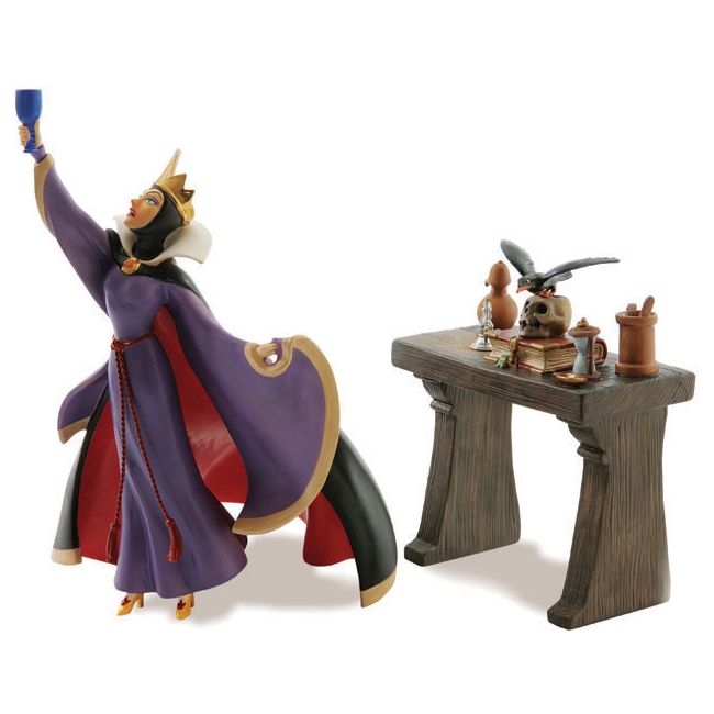 2-Pc. WDCS ''Now Begin Thy Magic Spell'' Evil Queen Figurine Set