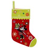 Classic Mickey Holiday Minnie Stocking