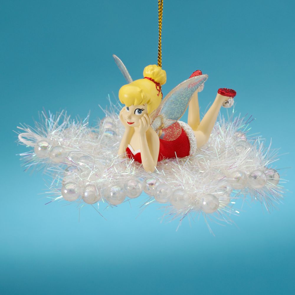 Pearl Snowflake Tinker Bell Ornament