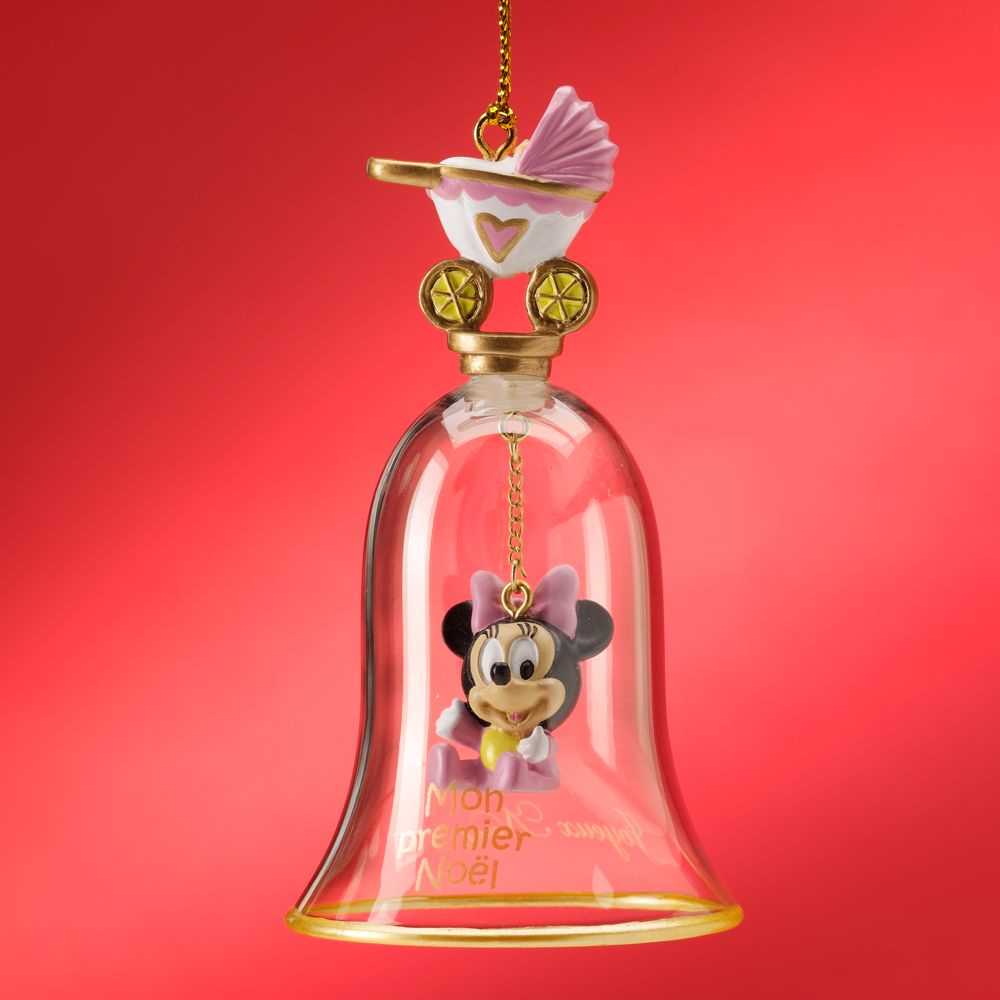 My First Christmas Minnie Mouse Bell Ornament