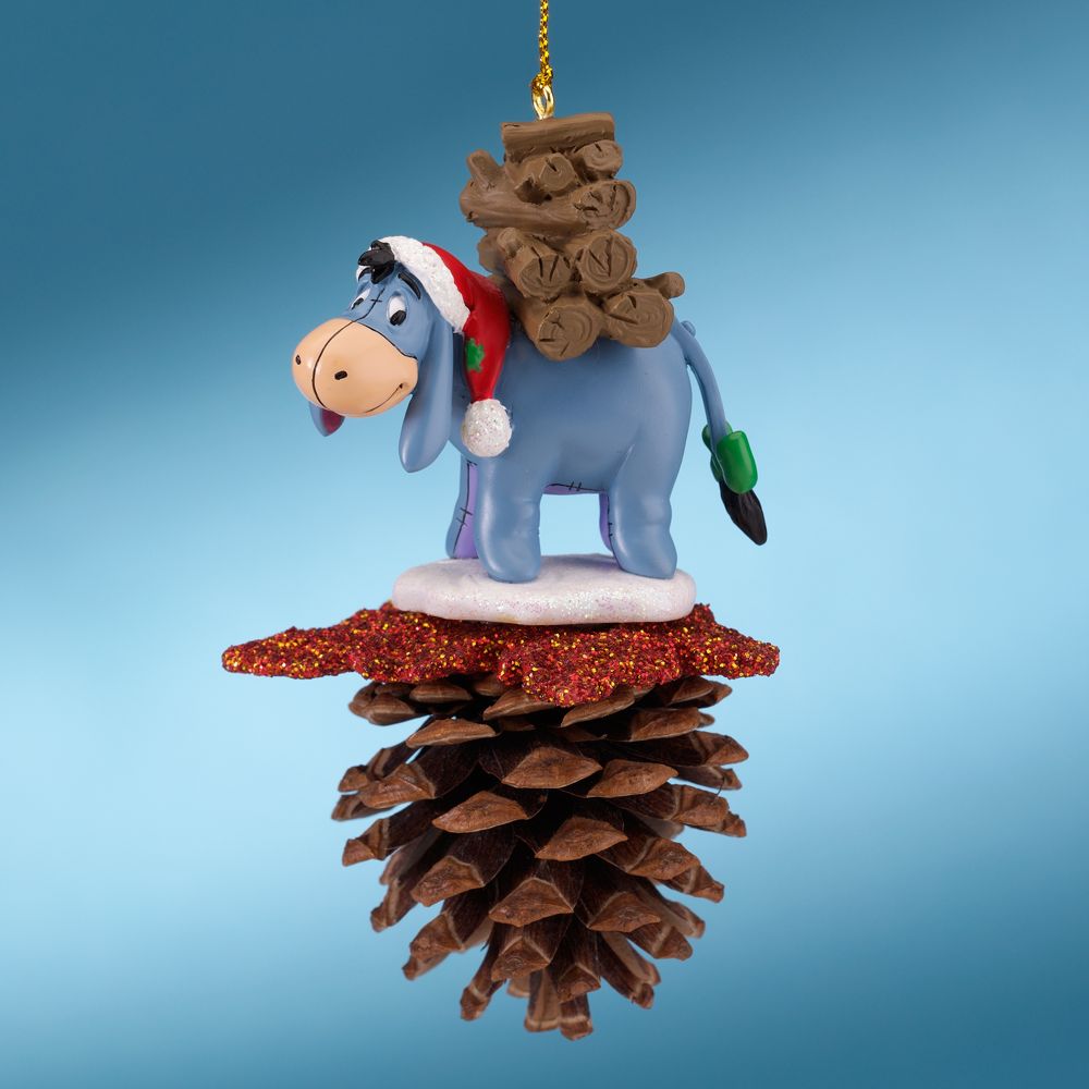 Eeyore Pine Cone Ornament