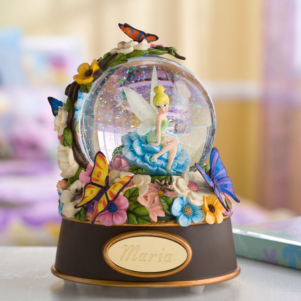 Personalized Enchanted Evening Tinker Bell Snowglobe