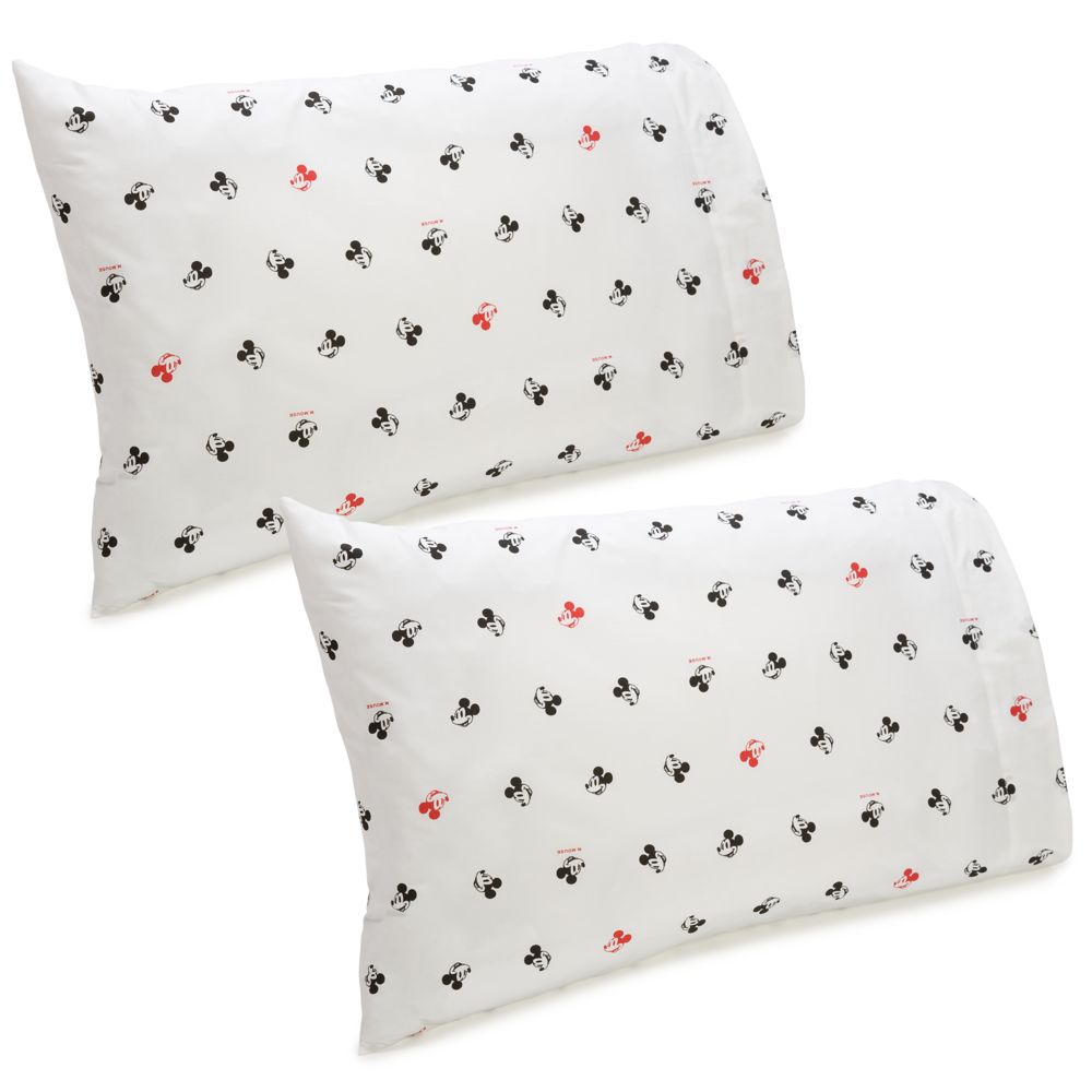 Classic M. Mouse Pillowcase Set -- 2-Pc.