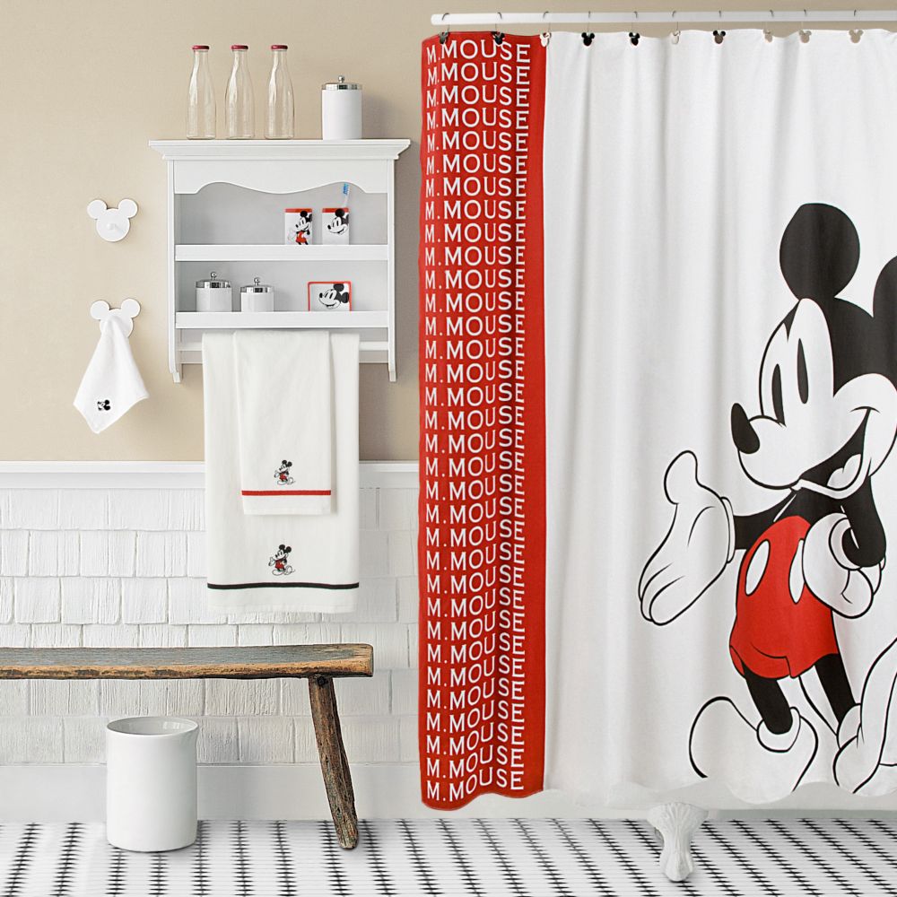 Classic M. Mouse Shower Curtain