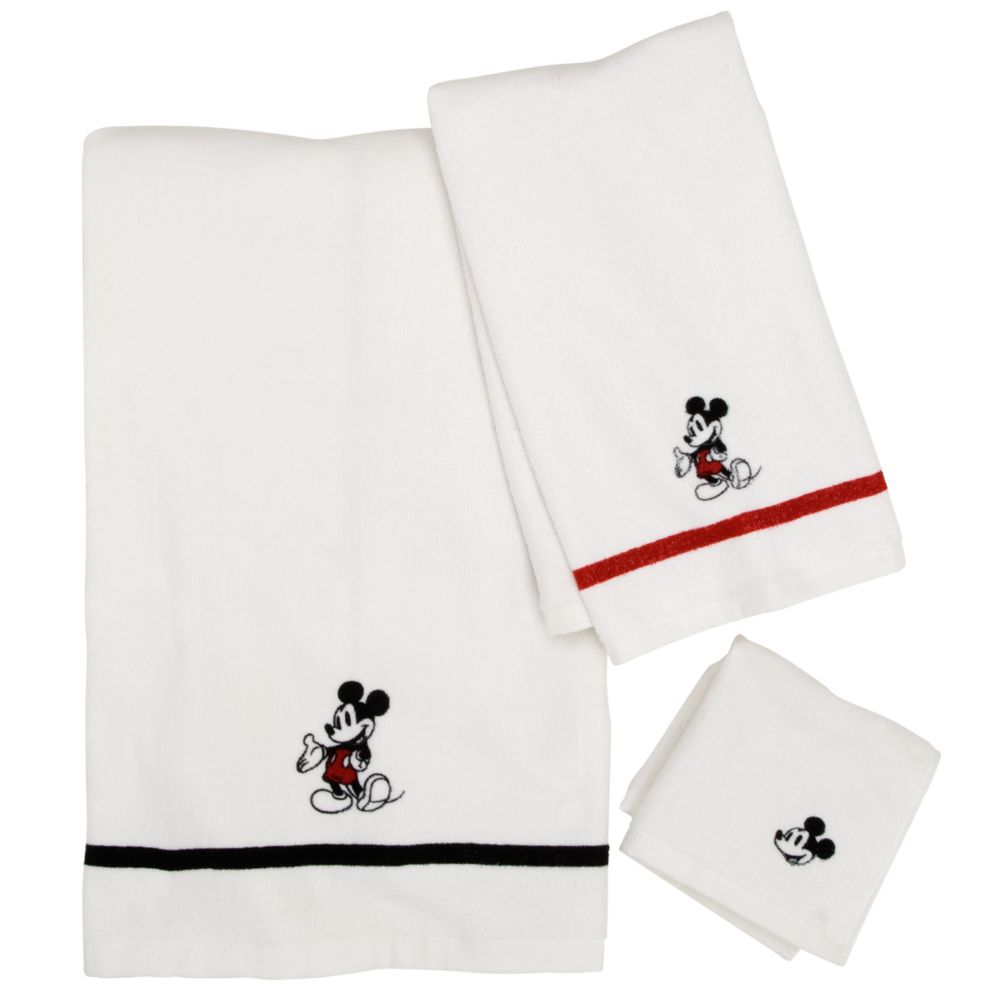 Classic M. Mouse Bath Towel Set -- 3-Pc.