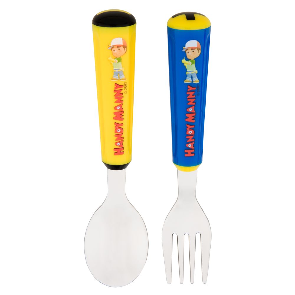 Handy Manny Flatware Set -- 2-Pc.