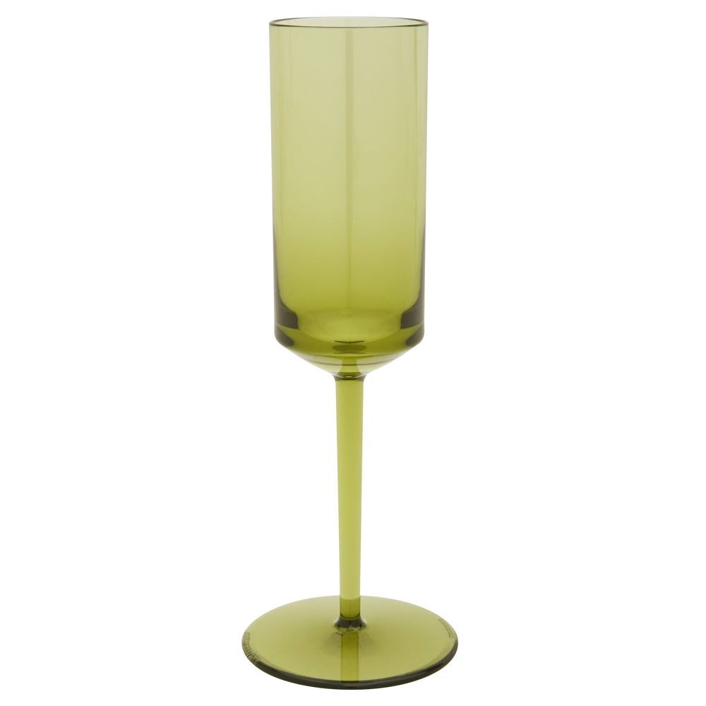 Walt Disney Signature Spotlight Emerald Champagne Flute