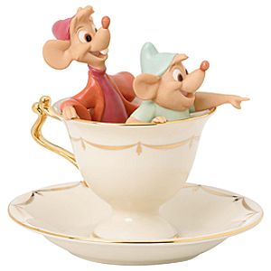 Tea Party Pals Jaq & Gus Figurine by Lenox