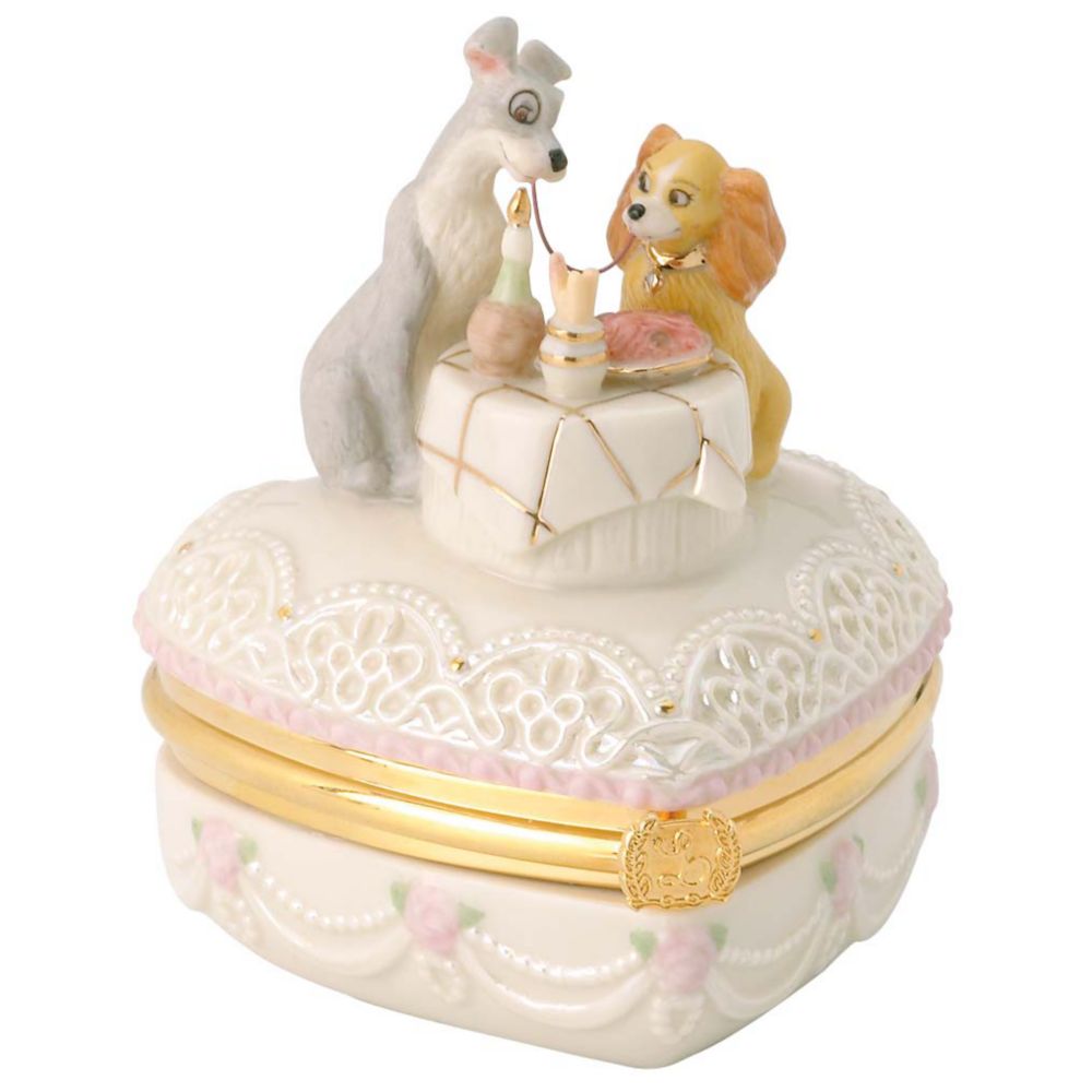 Lady and the Tramp Treasure Box by Lenox