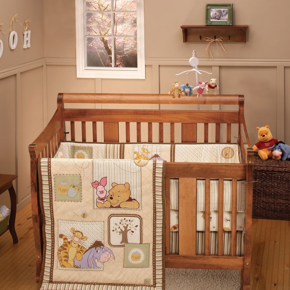 Dreams Of Hunny 4-Pc. Pooh Crib Bedding Set