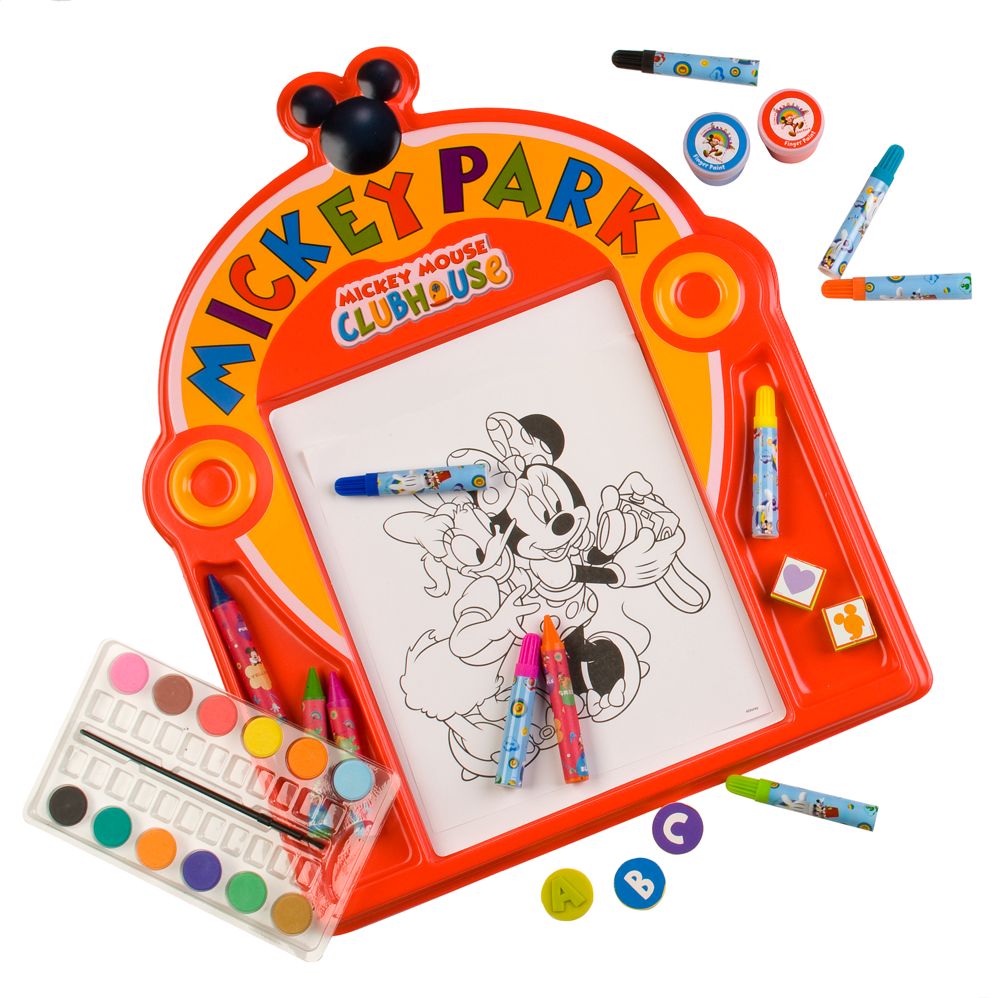 Mickey Mouse Clubhouse Desktop Activity Center Art Play Set