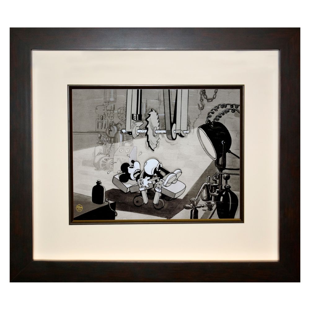 D23 Membership Exclusive Framed Limited-Edition ''The Mad Doctor'' Mickey Mouse Cel