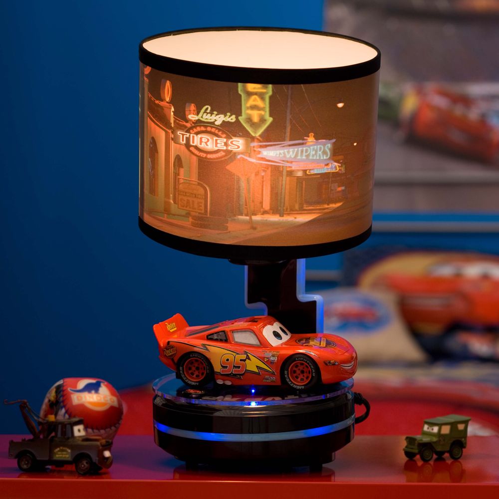 Animated Lightning McQueen Cars Lamp