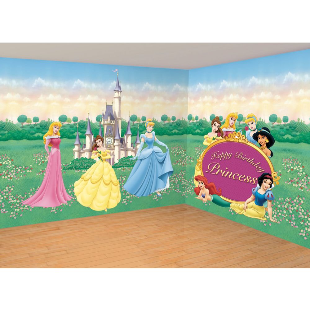 Disney Garden Party Decor Scene Kit with Disney Princesses