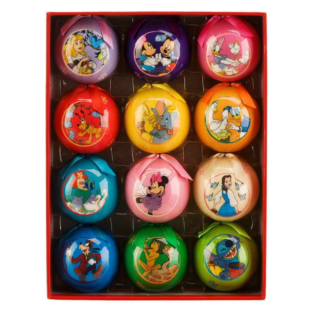 12 Days of Christmas Decoupage Ornament Set