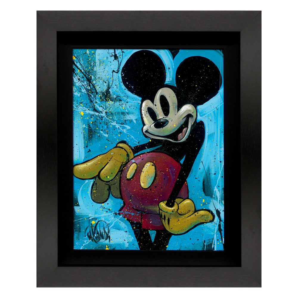 Framed Limited-Edition ''Street Mouse'' Mickey Mouse Gicl&eacute;e