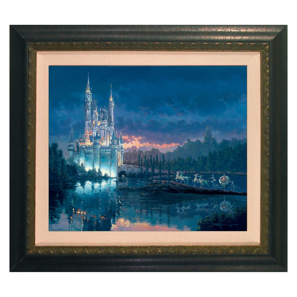 Framed Limited-Edition ''Moments Away'' Cinderella Gicl&eacute;e