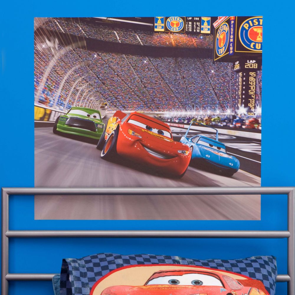Self-Stick Cars Wall Mural