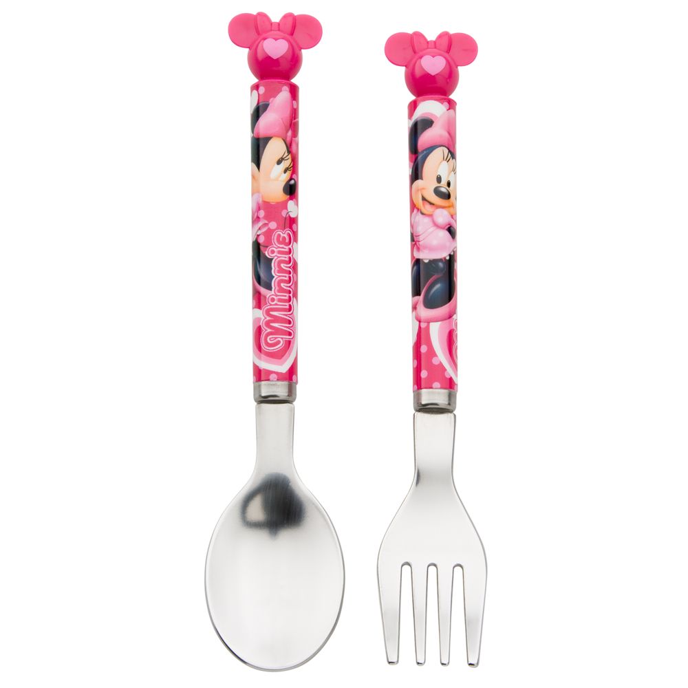 Clubhouse Minnie Mouse Flatware Set -- 2-Pc.