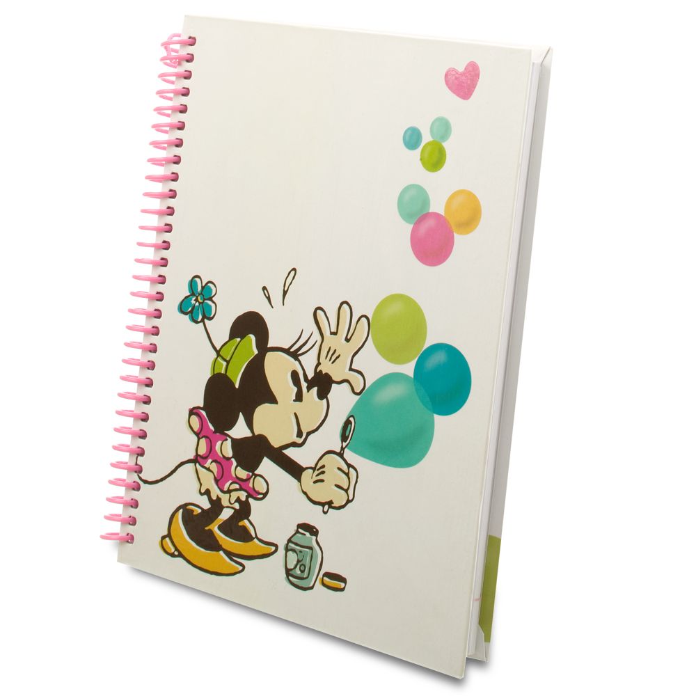 Spiral Bound Classic Minnie Mouse Journal