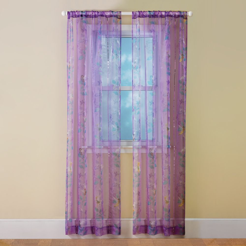 Disney Fairies Tinker Bell Sheer Curtain